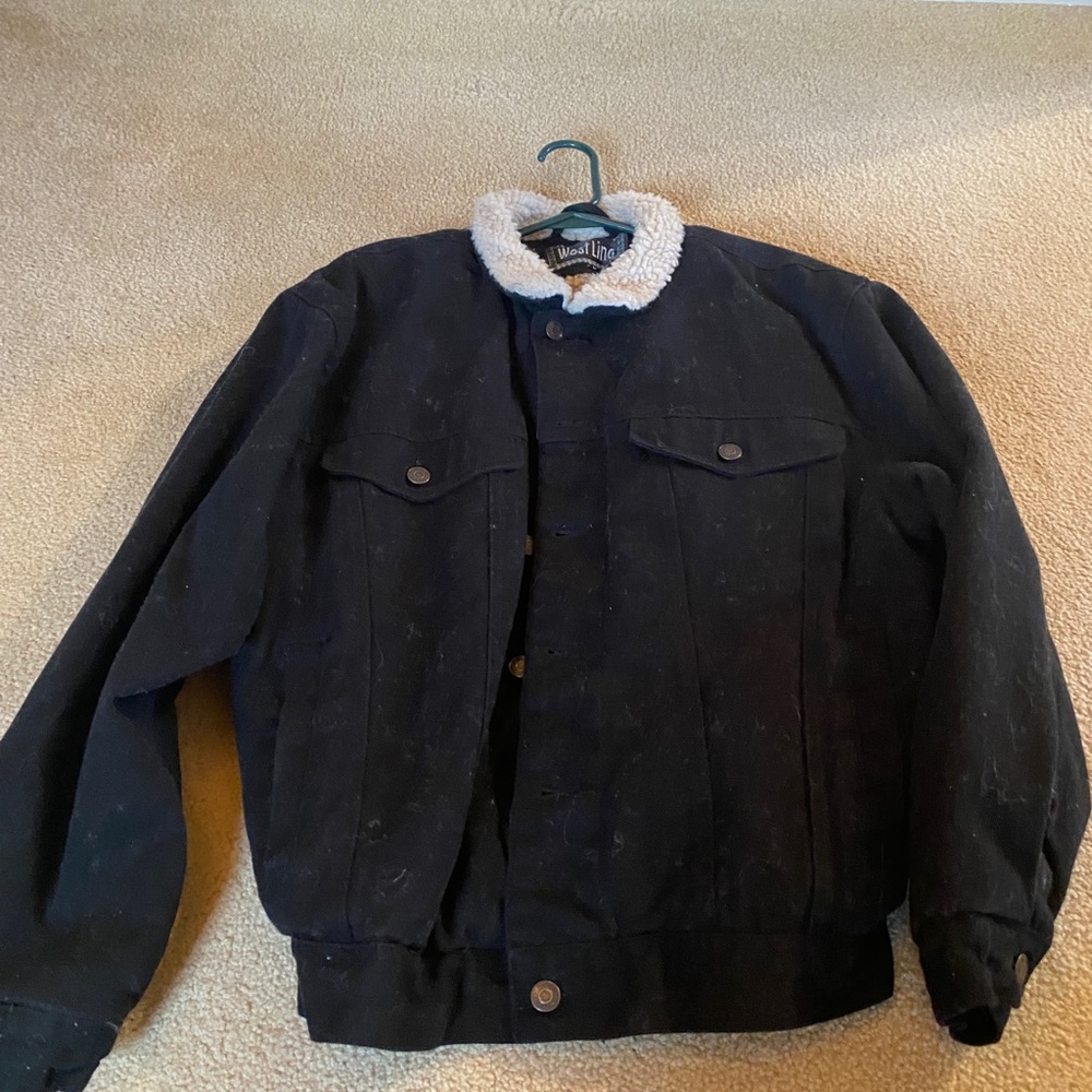 Black Jean Jacket